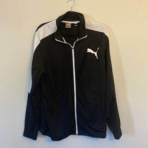 Men’s Puma Tracker Jacket Black/White